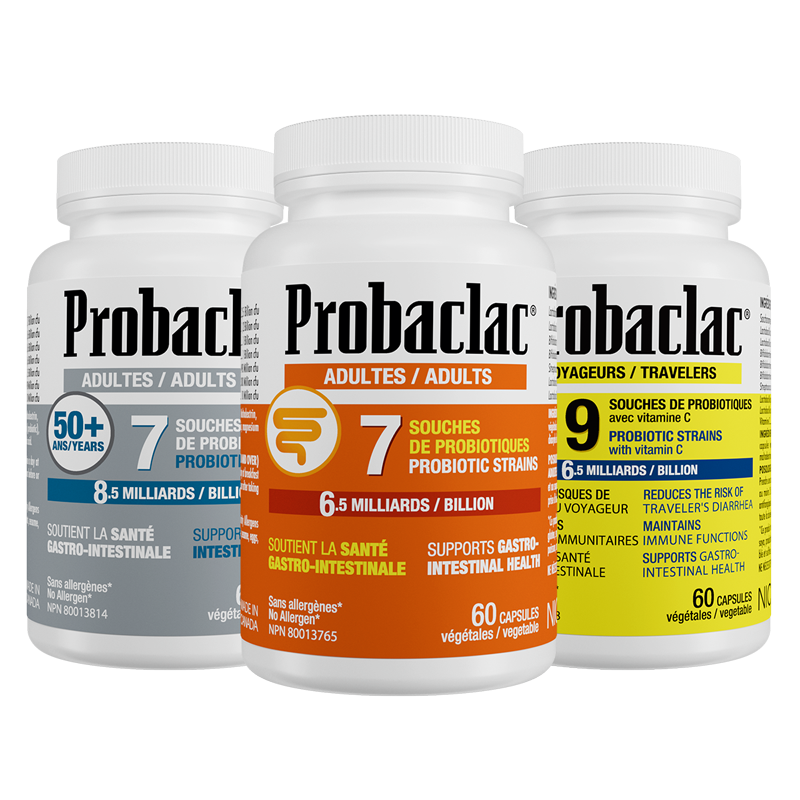 Gamme Probaclac — 50+, Adults, Travelers
