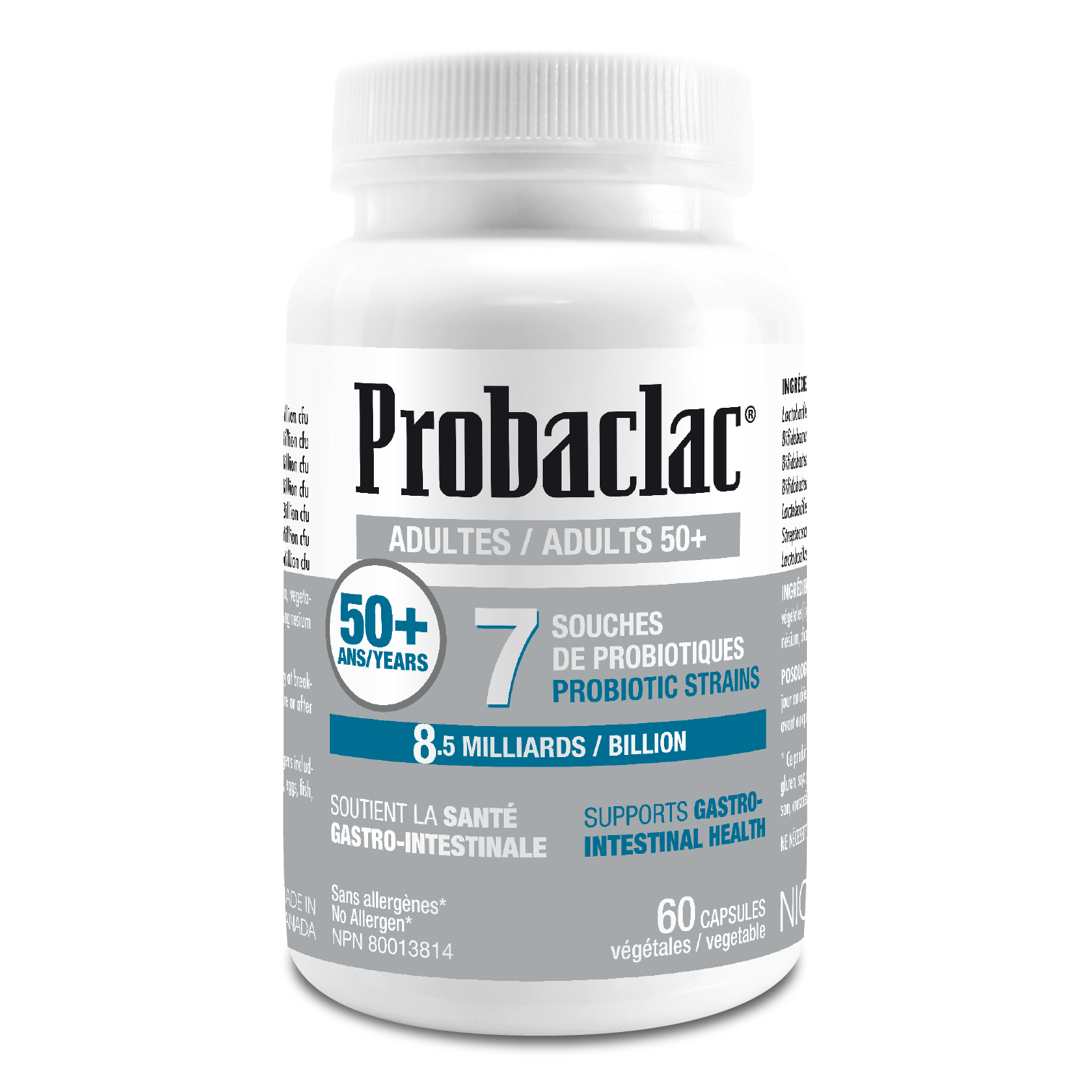 Probiotique Formule 50 ans et + MultiSouches  Probaclac